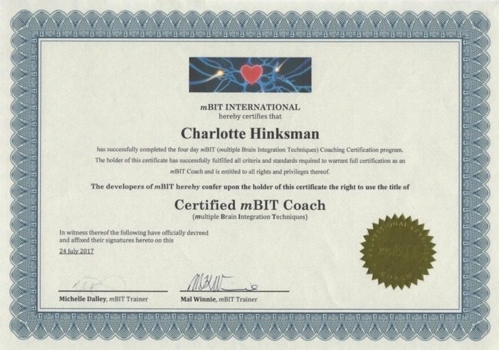 Charlotte Schuckard Certified mBIT Coach